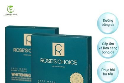Mat na duong trang da Roses Choice hang cua uc
